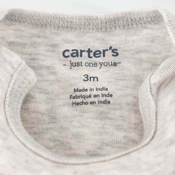 Carter's Just One You Hello Pumpkin 2-Pc Set Bodysuit Pants Baby 3M Halloween - Picture 4 of 5